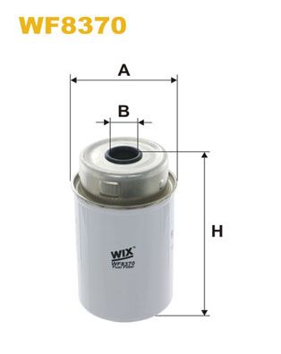 WIX FILTERS Топливный фильтр WF8370